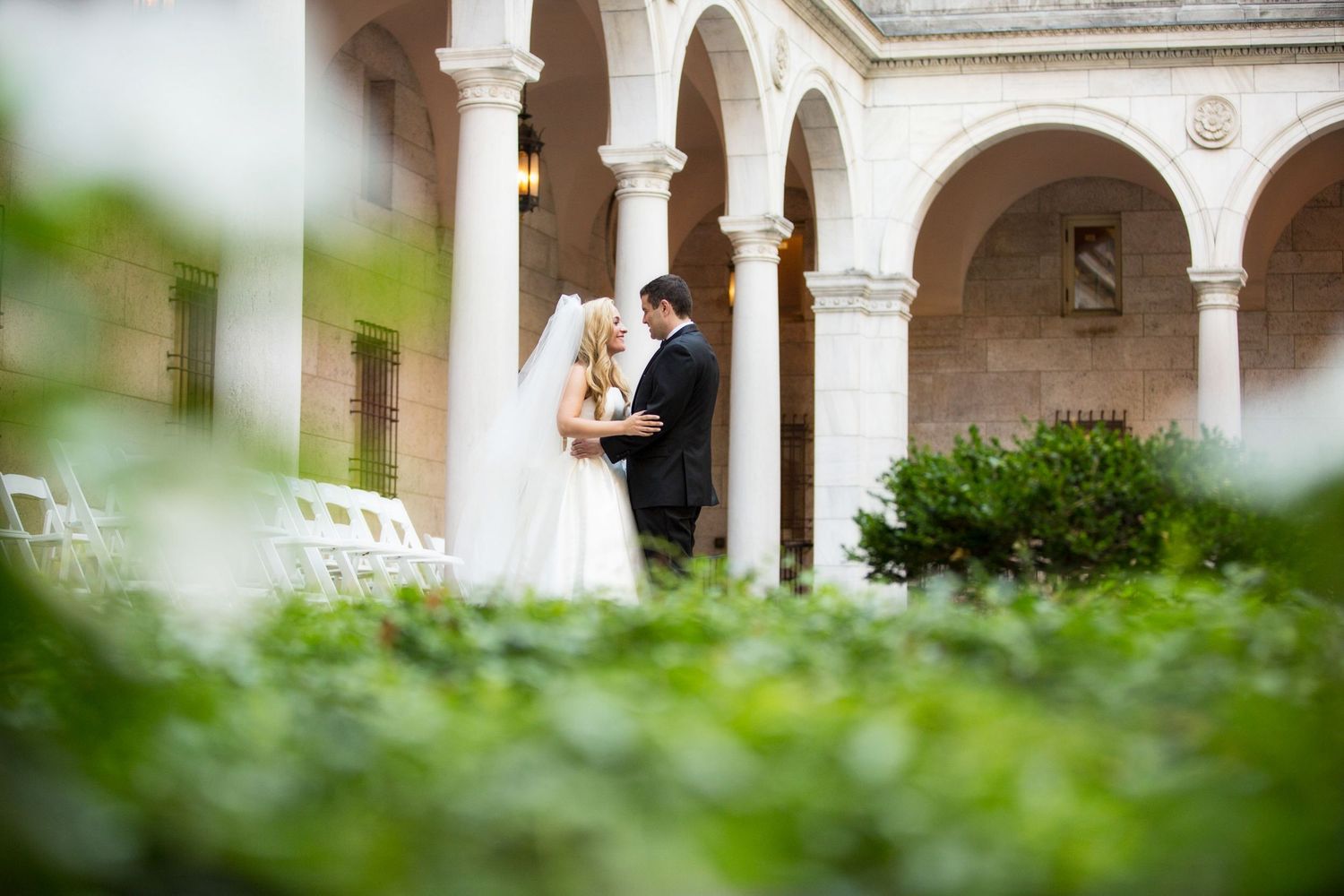 Boston Public Library Wedding Photography and Photographs by Lauren Killian.