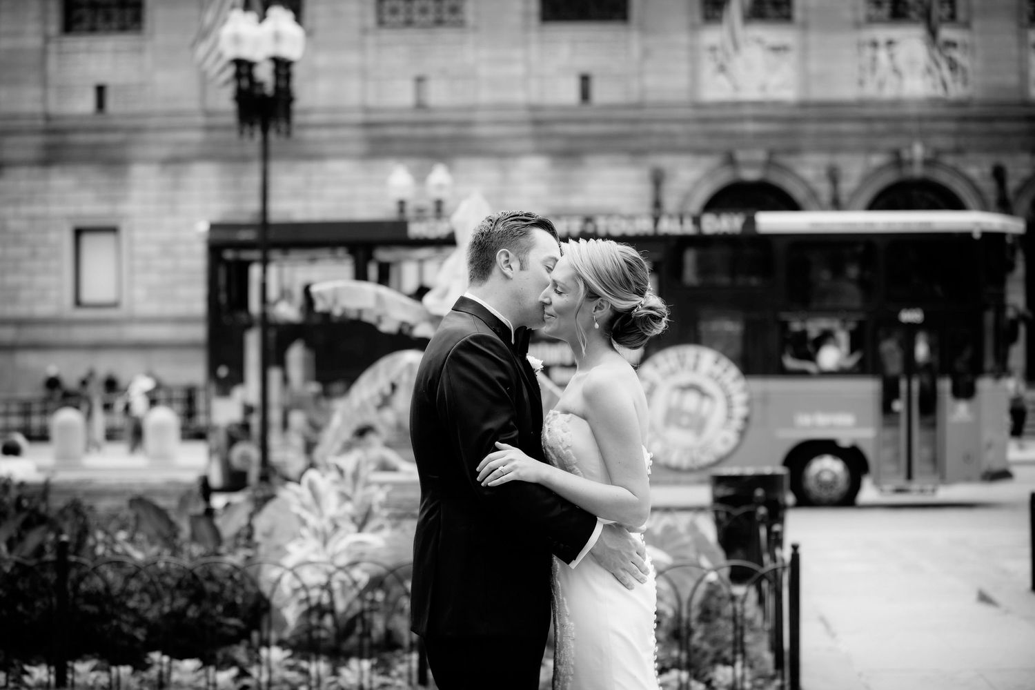 Boston Public Library Wedding Photography and Photographs by Lauren Killian.