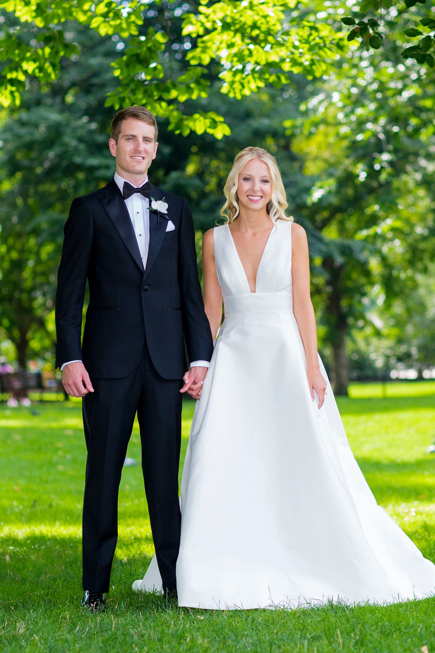Wedding Photos in the Boston Public Garden