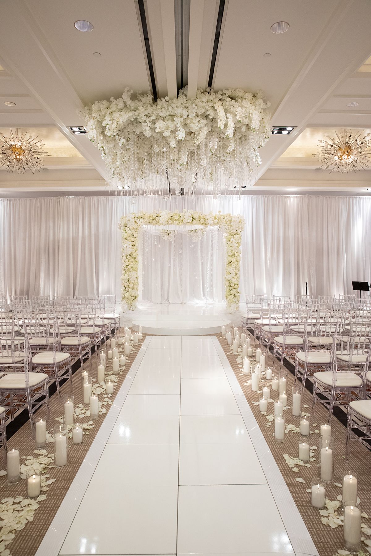 Wedding celebration at the Mandarin Oriental Boston. Photographed by Boston Wedding Photographer, Lauren Killian.