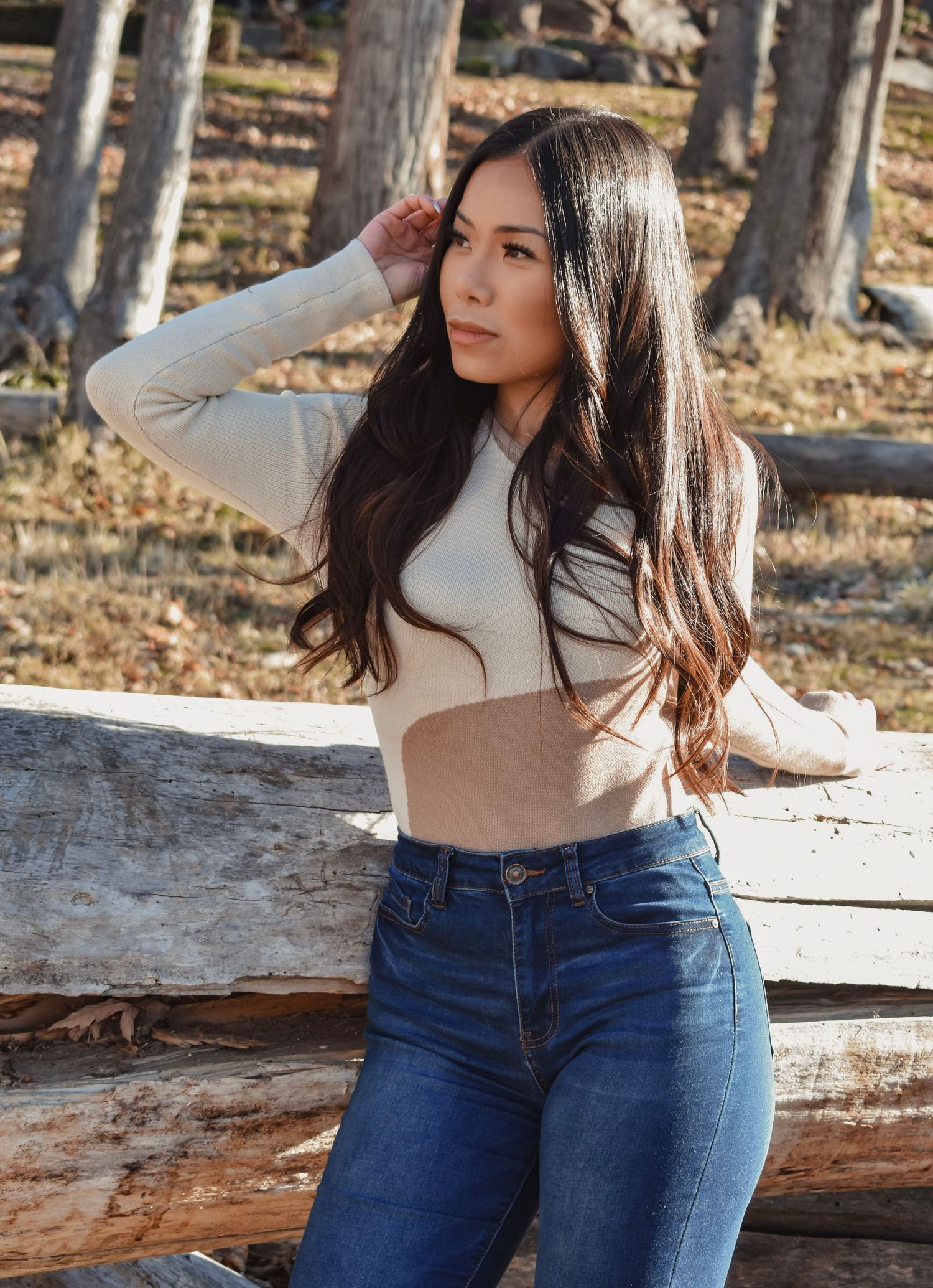 Picture of Your Kim standing looking to her left