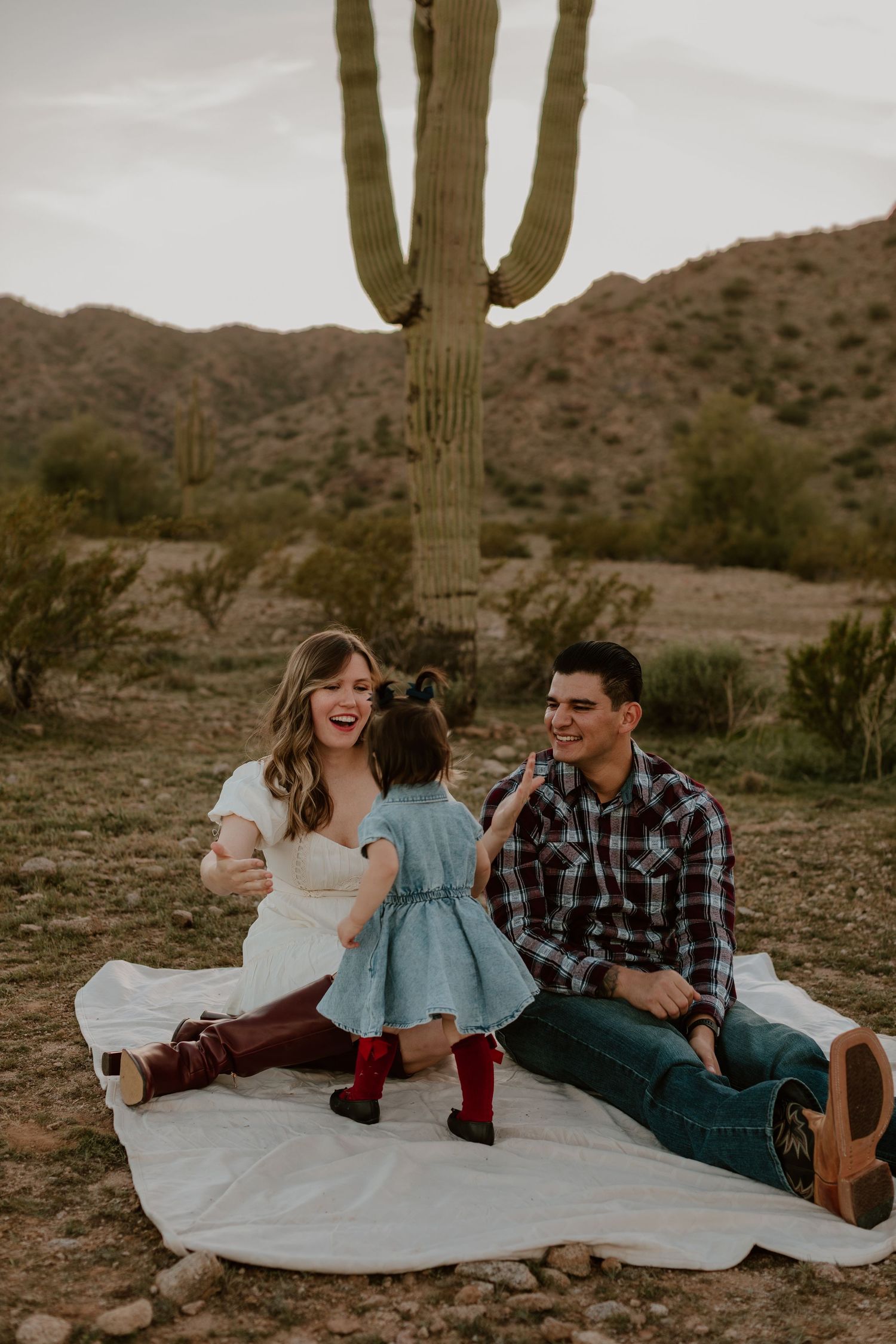 Arizona Maricopa Desert Family Session