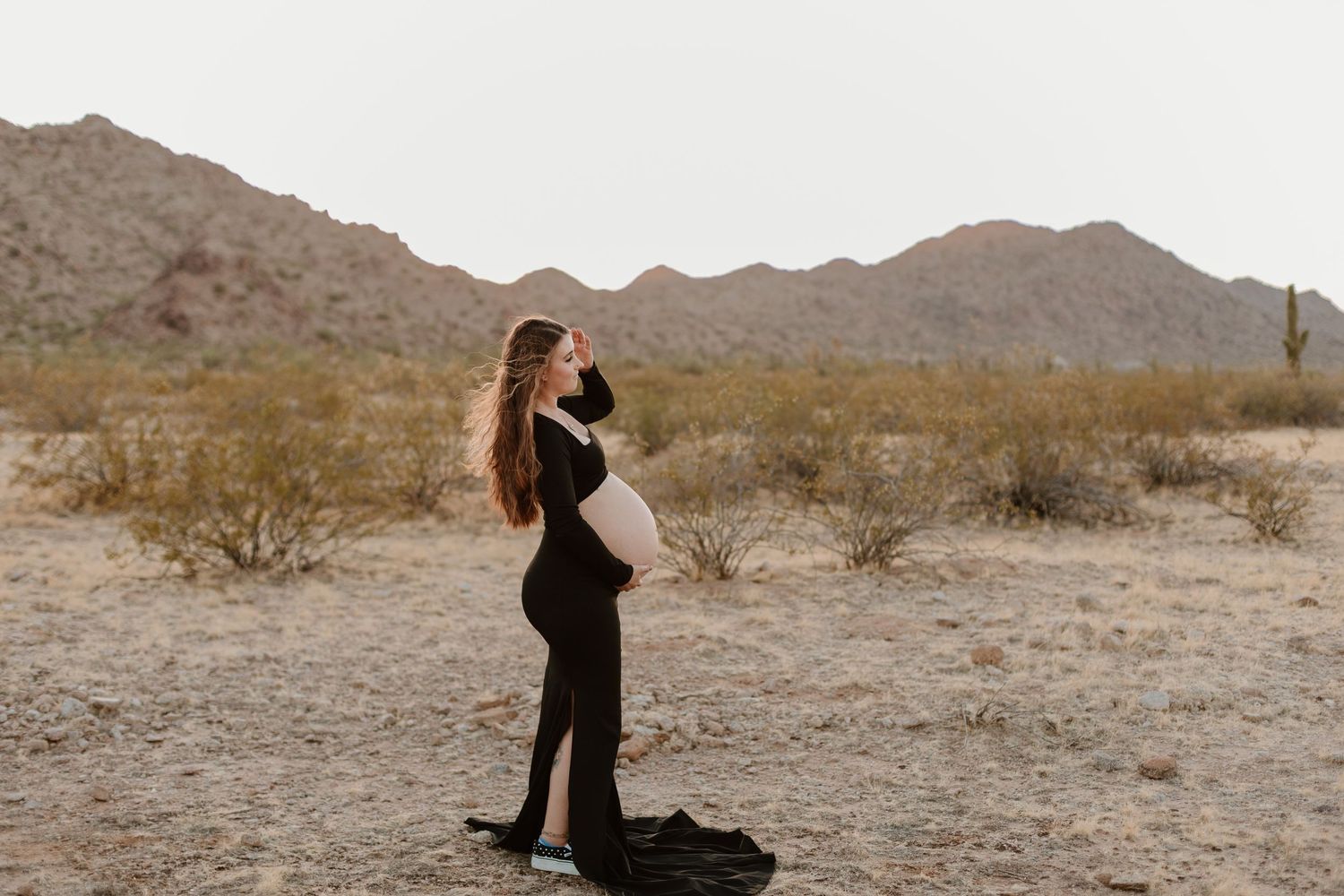 Arizona Maricopa Desert Maternity Session