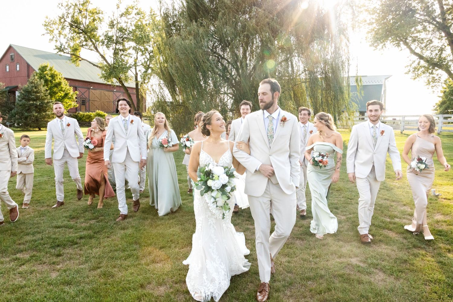 Abby Tommy Wedding Bluebird Manor Avalon Photography MD
