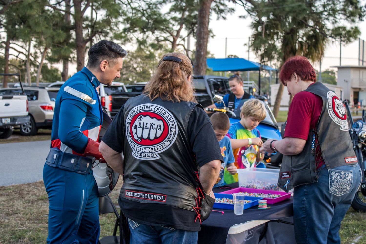 motorcyle event with daniel harris