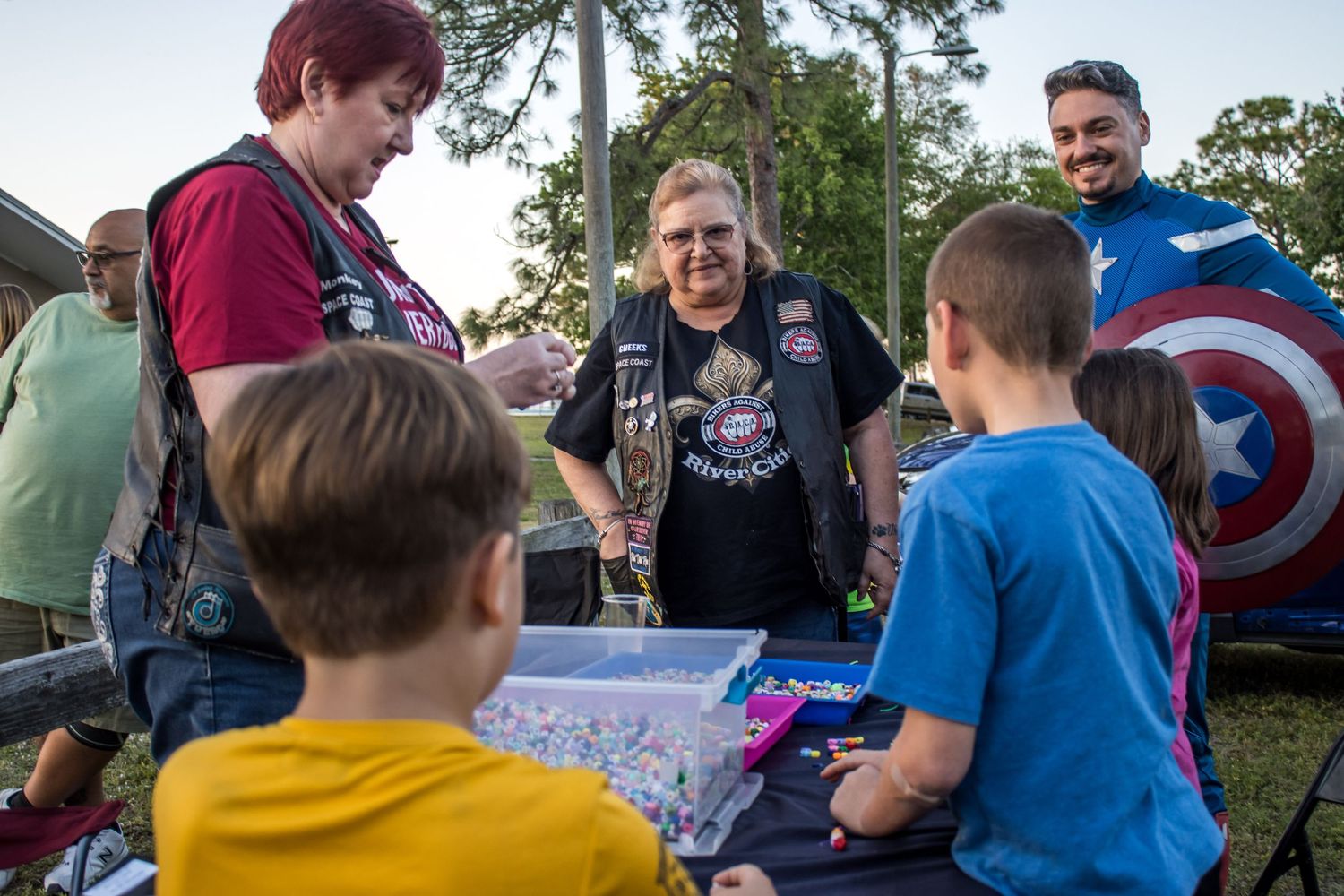 crafts at an event