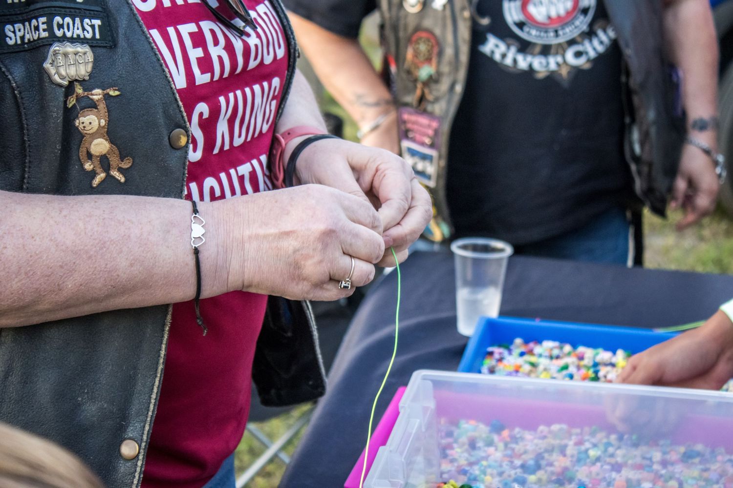 crafts at an event