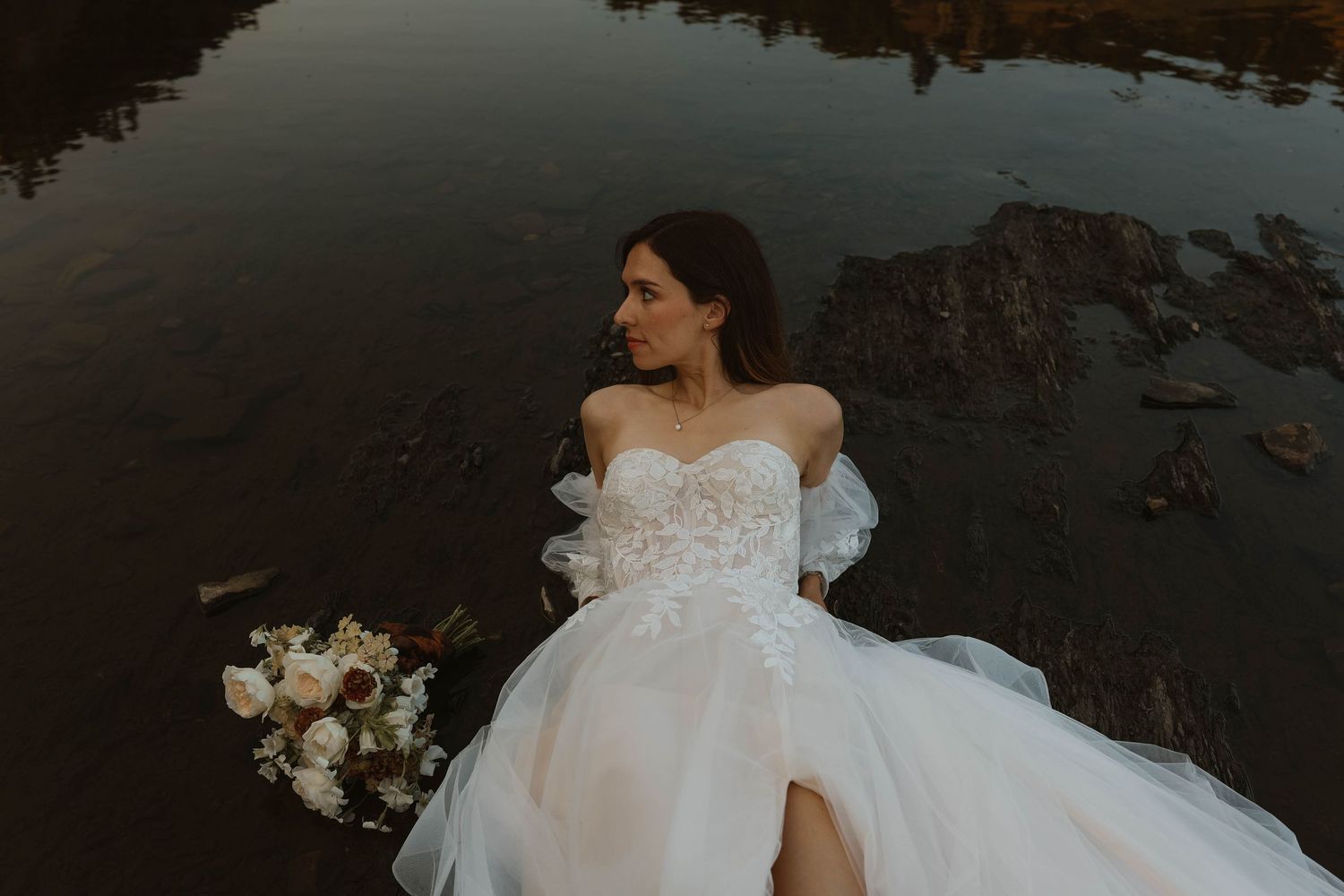 editorialwedding photoshoot bride