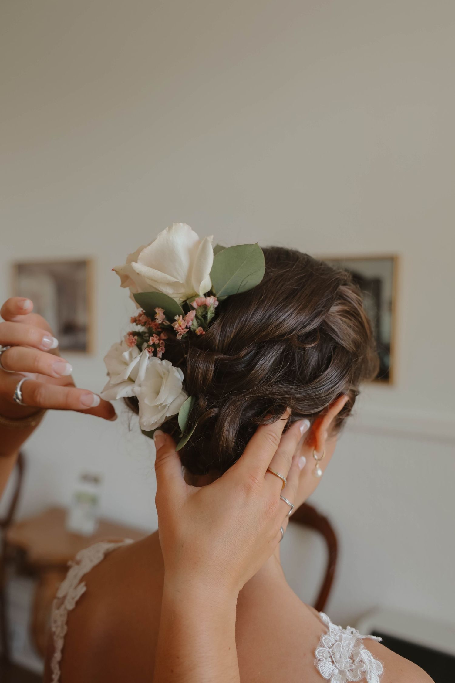 Bridal hair