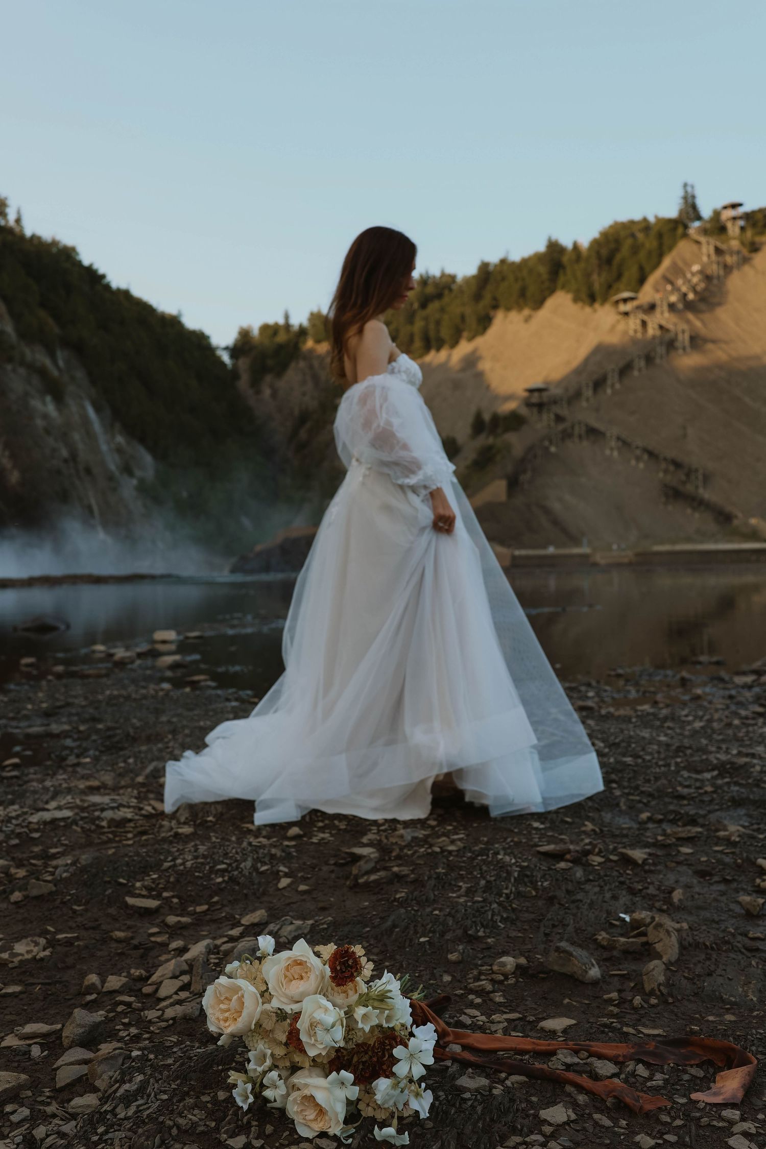 bride tulle dressa moody