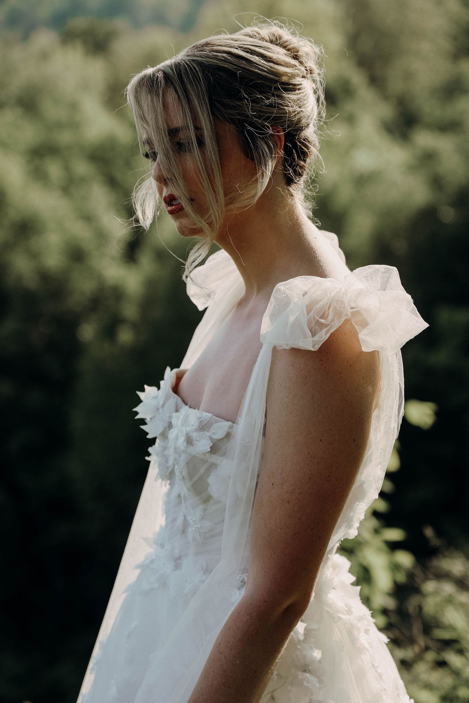 Light on bride