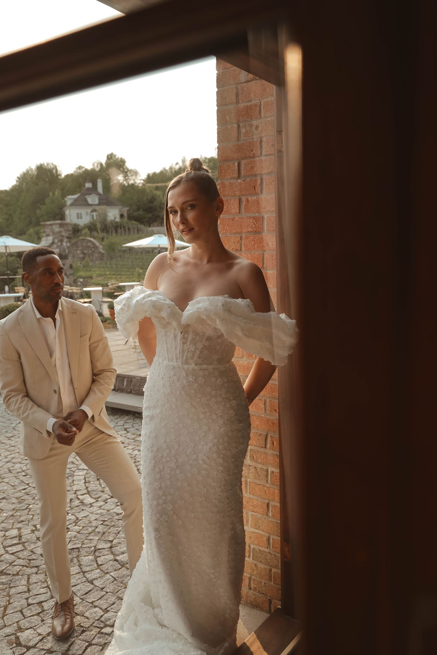 Bride & groom editorial