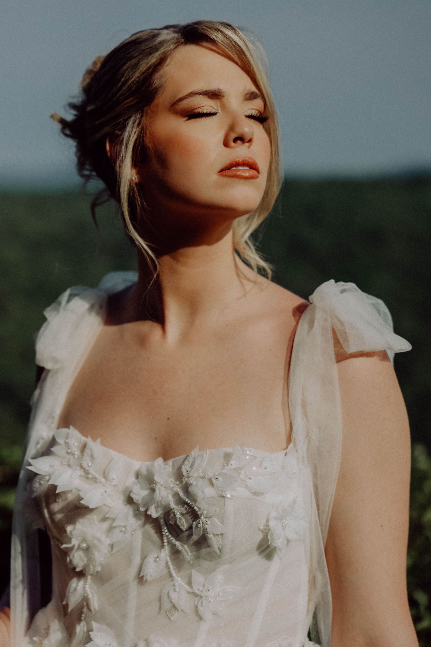 light on the bride