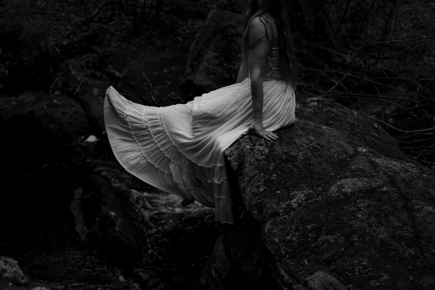 Summer waterfall Goddess Session