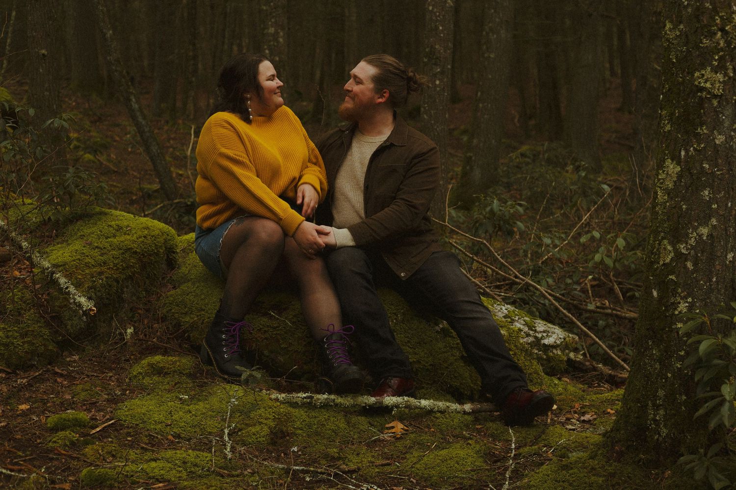 Winter Forest Engagement