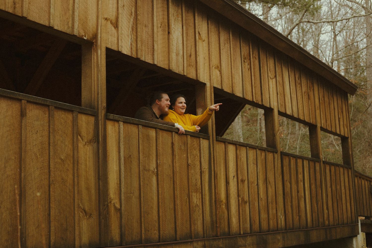 Winter Forest Engagement