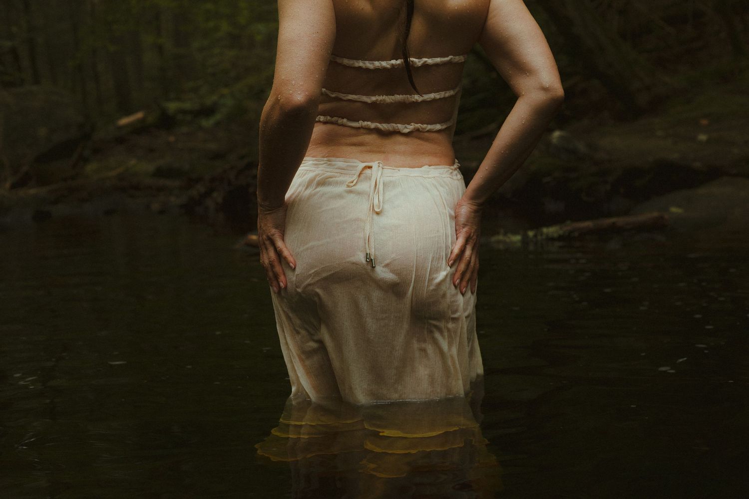 Summer waterfall Goddess Session