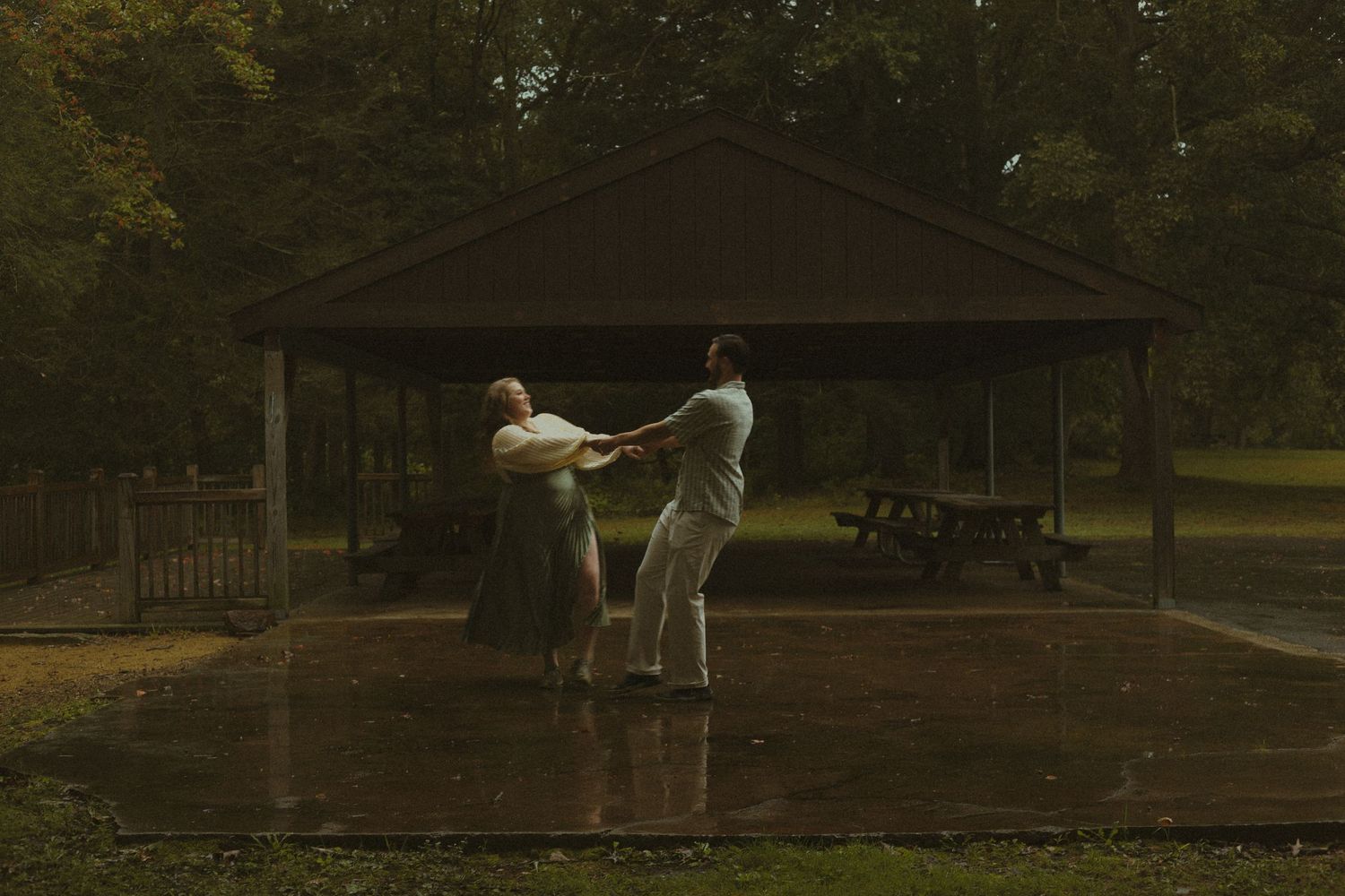 Rainy Day Engagement