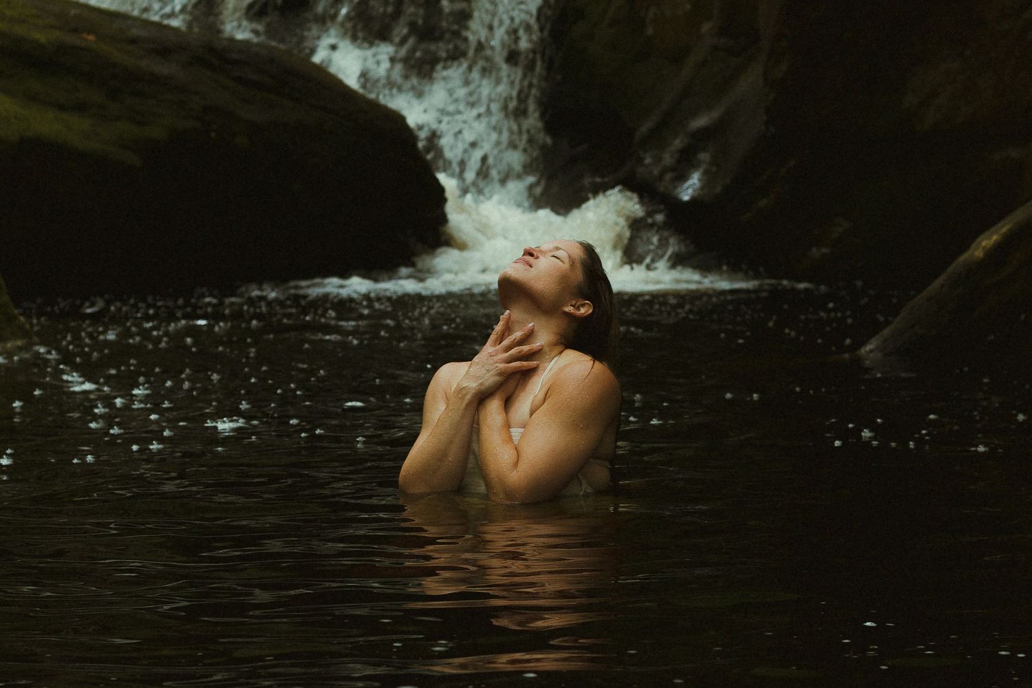 Summer waterfall Goddess Session