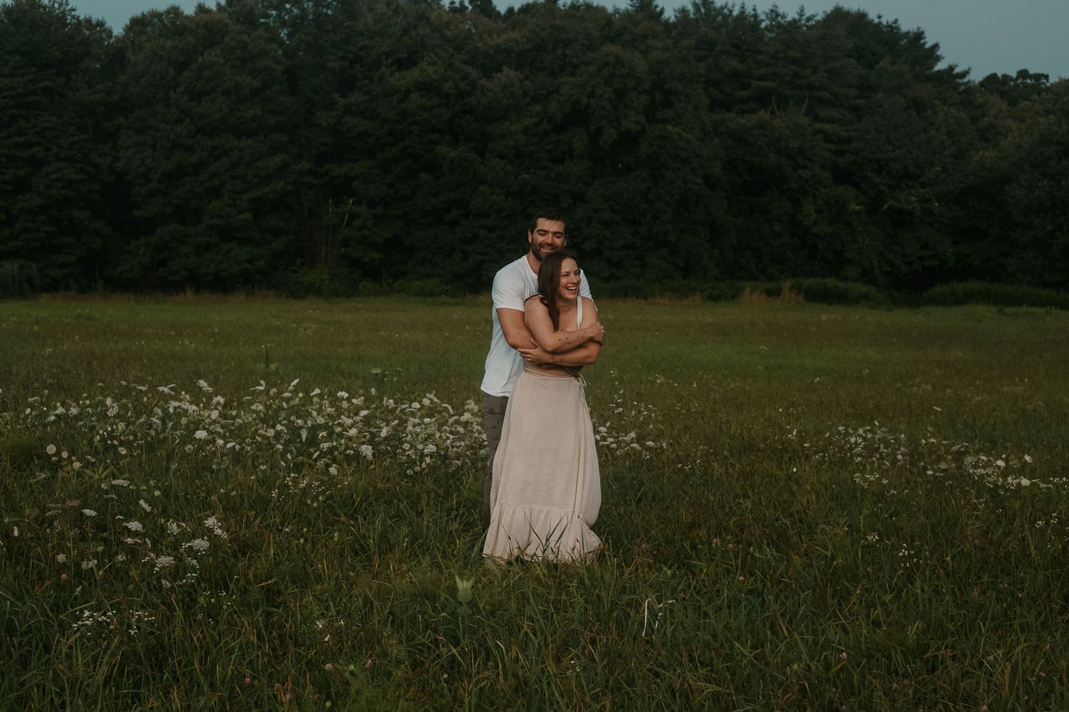 Rainy Summer Engagement