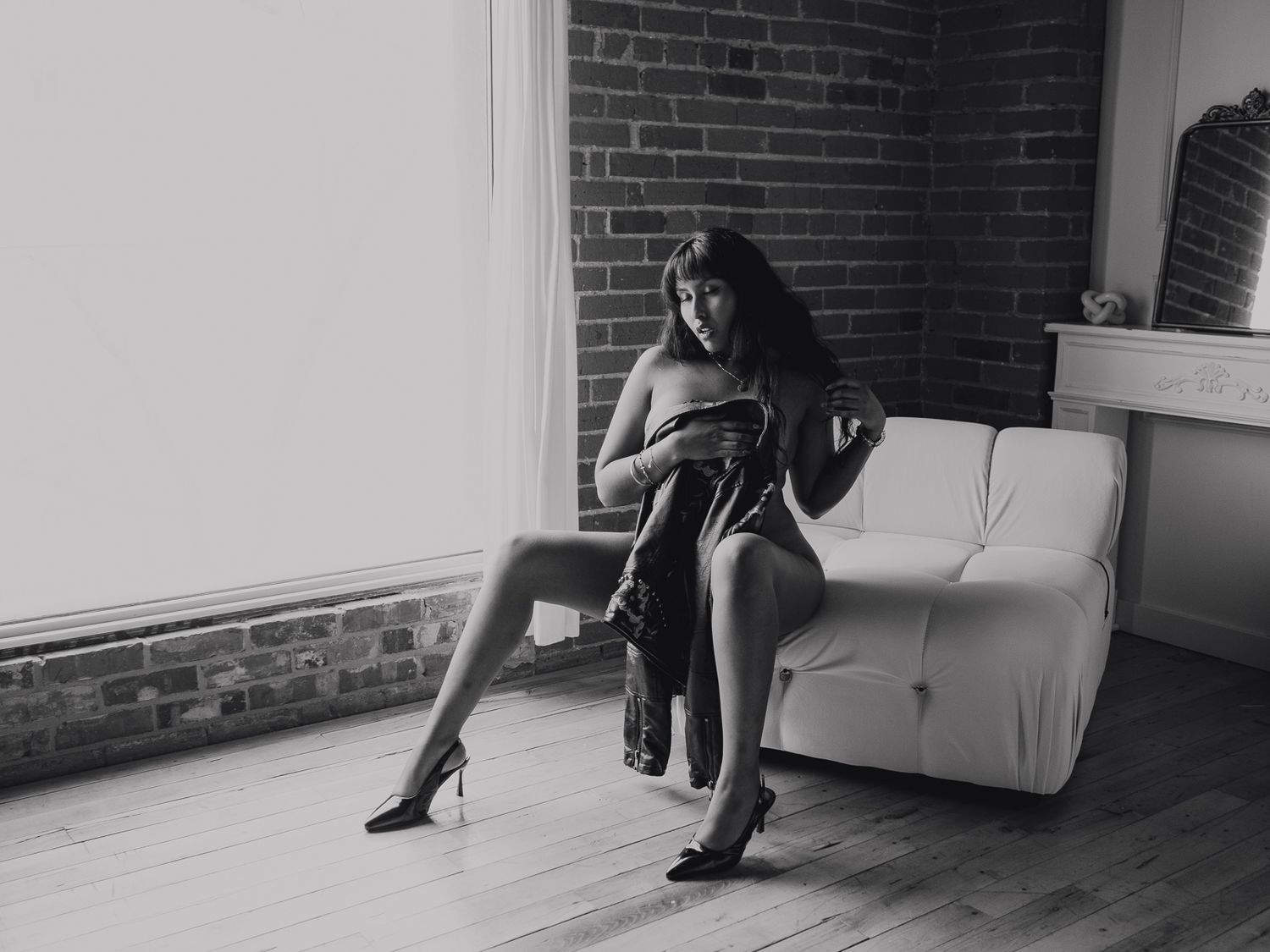 boudoir portrait captured by edmonton boudoir photographer coral konanz photography