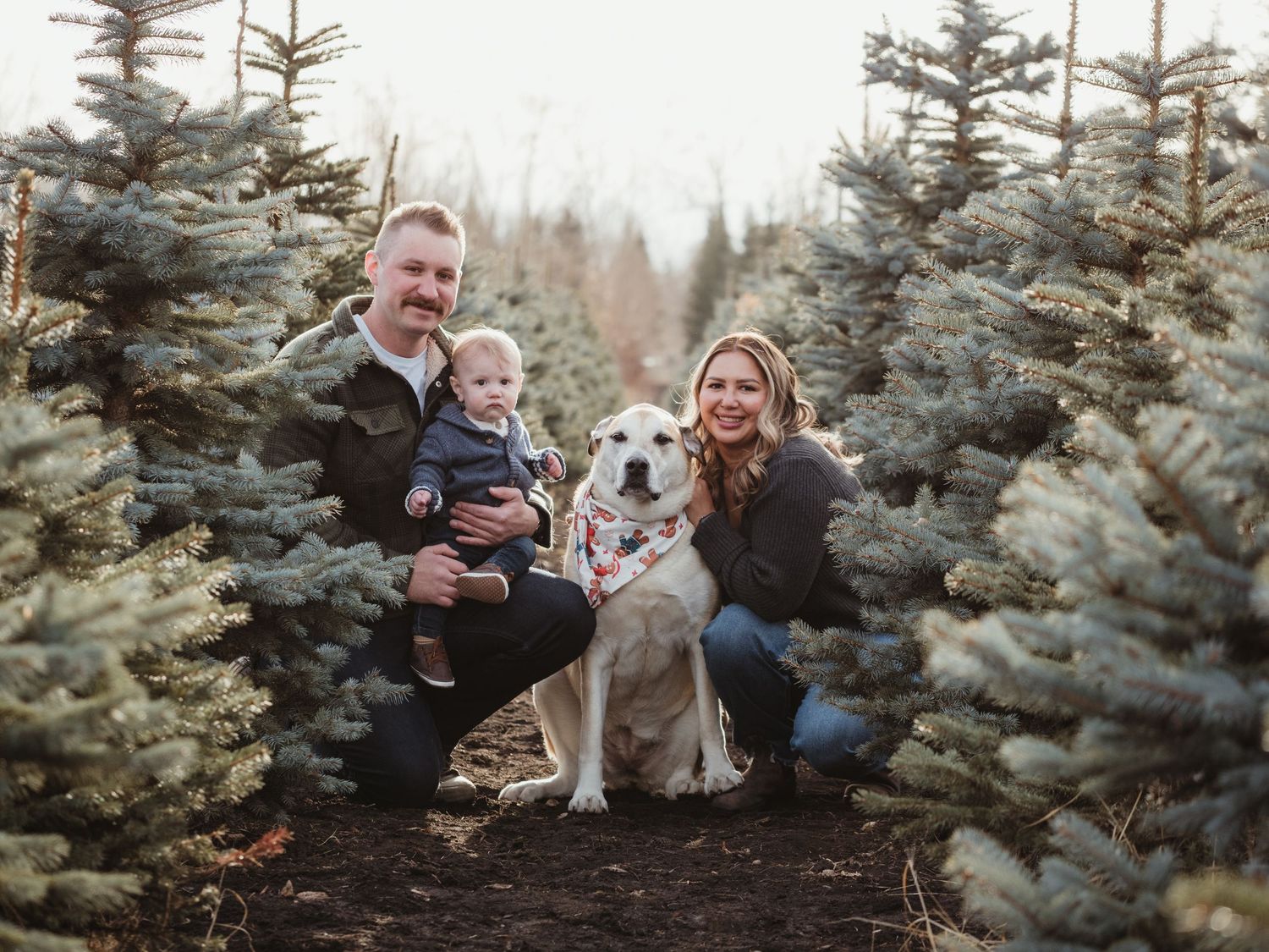 family photography session at Kiwi Nurseries Spruce Grove