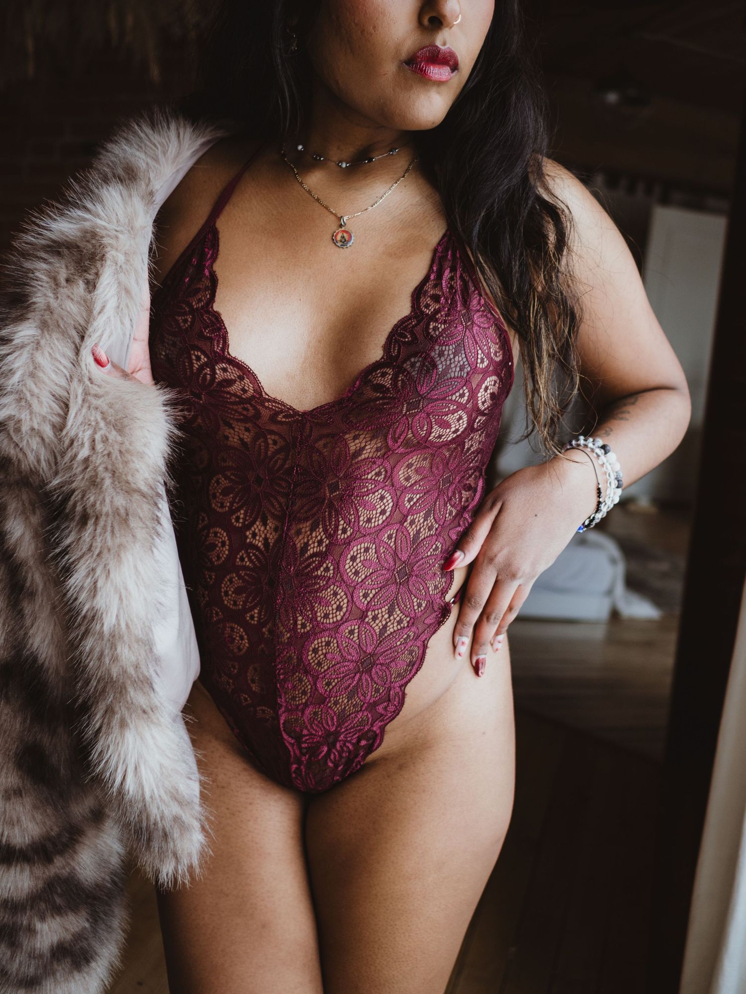 Edmonton boudoir photographer studio portrait by Coral Konanz Photography