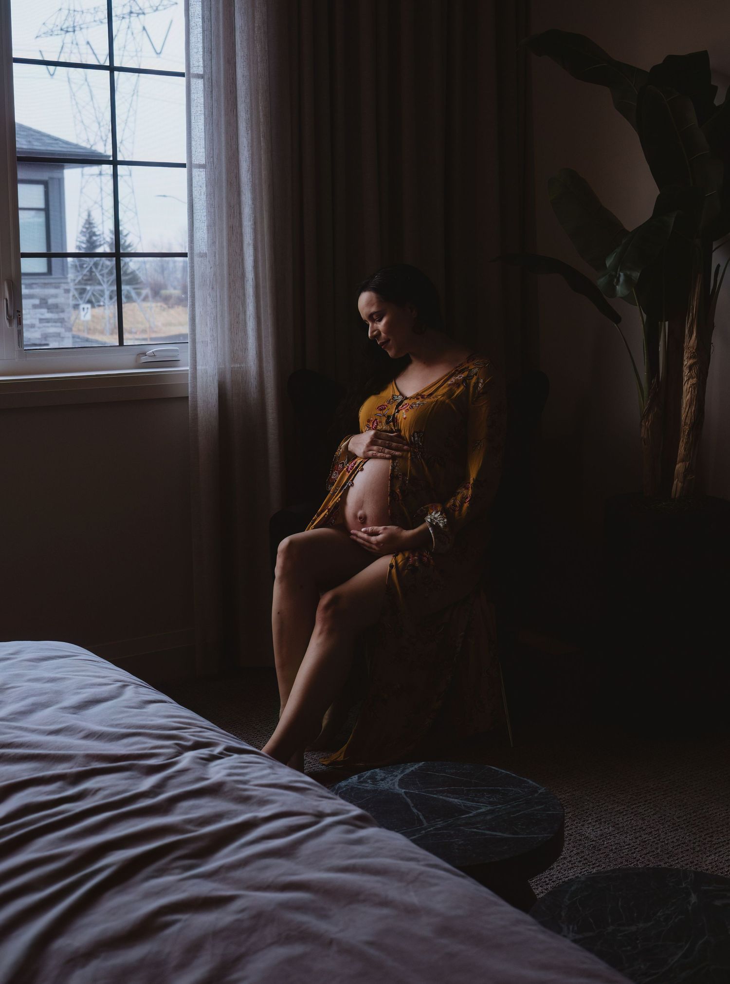 Natural maternity portraits in Spruce Grove Alberta