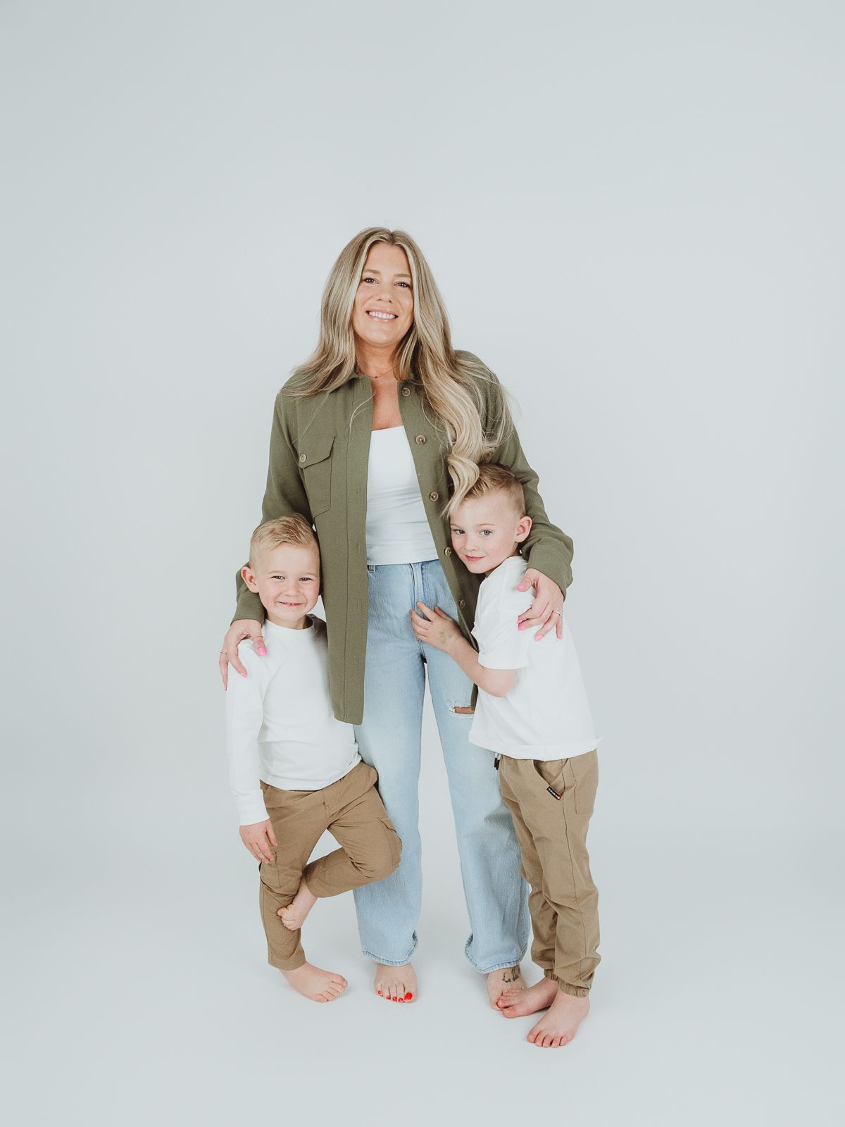 Motherhood photography session in a stony plain studio, by Spruce Grove Family Photographer.