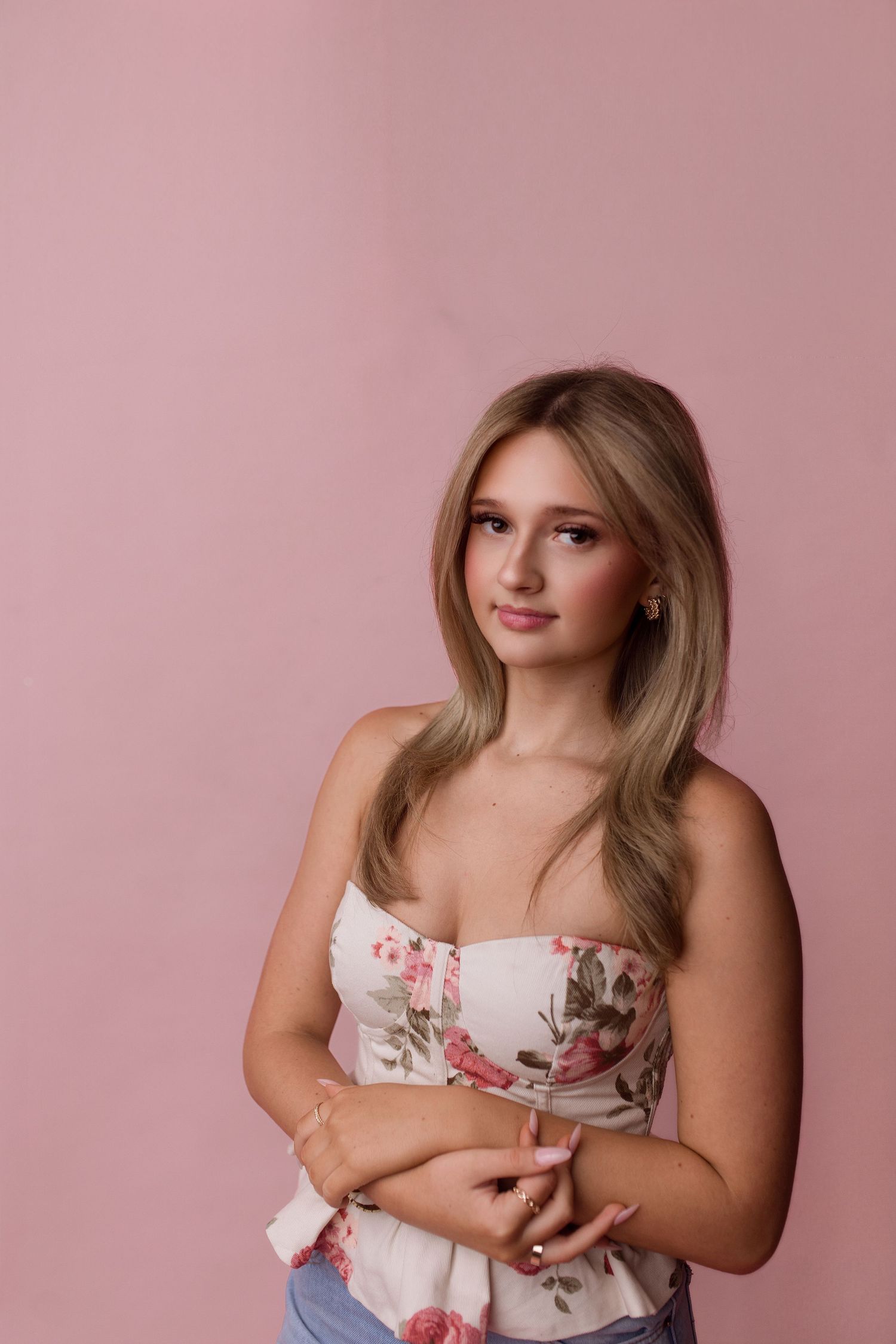 Senior during portrait portion with Bree Elle Photography in Beaumont, TX.