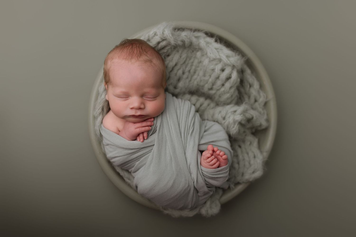 Newborn baby during newborn session with Bree Elle Photography in Port Neches, TX studio. Lumberton, Silsbee, Beaumont, Nederland, Southeast