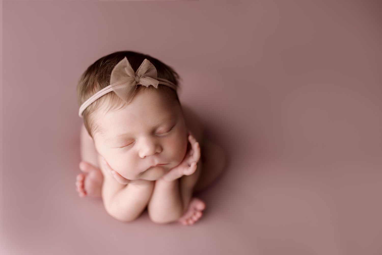 Newborn session setup in Port Neches, TX with Bree Elle Photography.