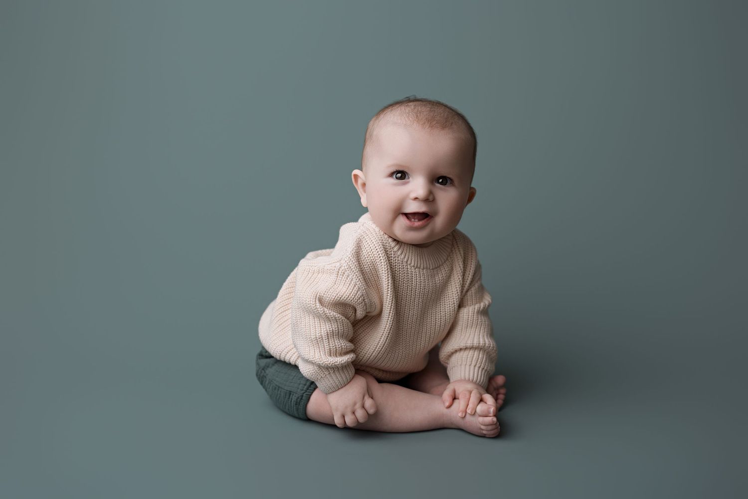 Six month session with Bree Elle Photography in Port Neches, TX.