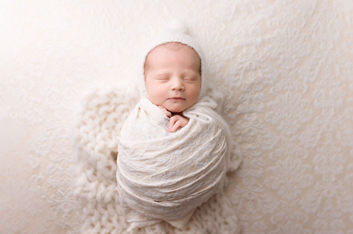 Newborn baby during photography session in Port Neches with Bree Elle Photography