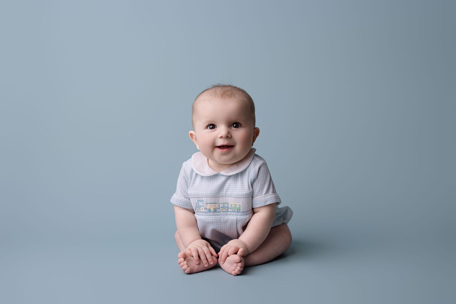 Six month session with Bree Elle Photography in Port Neches, TX.