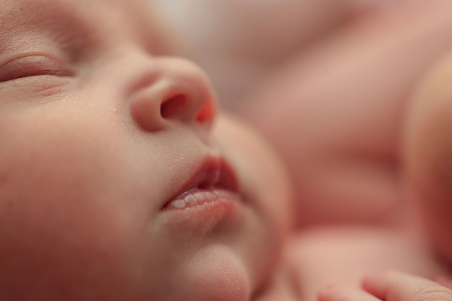 Newborn baby during studio session in Port Neches, TX with Bree Elle Photography.
