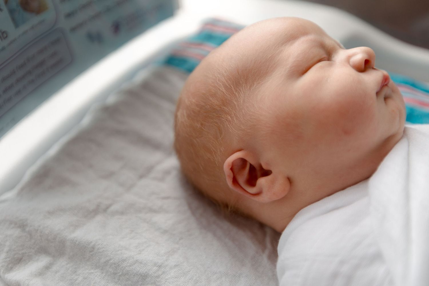 Newborn baby at St. Elizabeth hospital in Beaumont, TX with Bree Elle Photography.