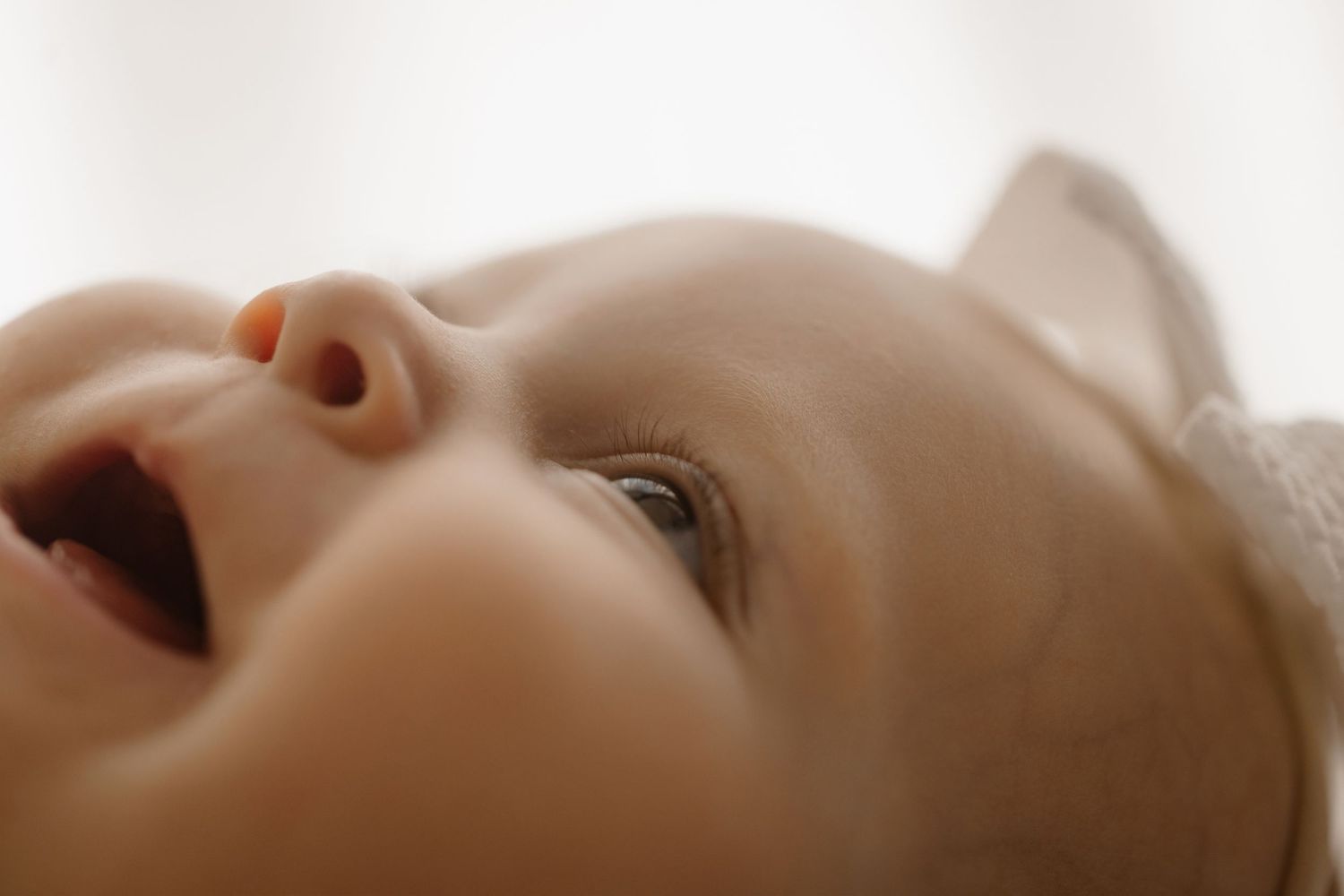 6 month old during her milestone session with Bree Elle Photography in Port Neches, TX studio.