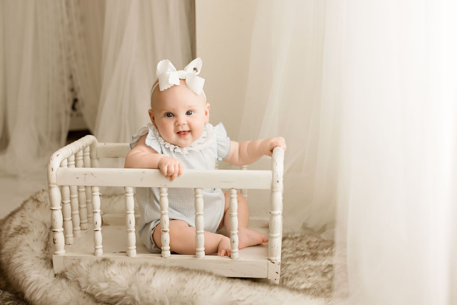 Studio sitter session with Bree Elle Photography in Port Neches, TX