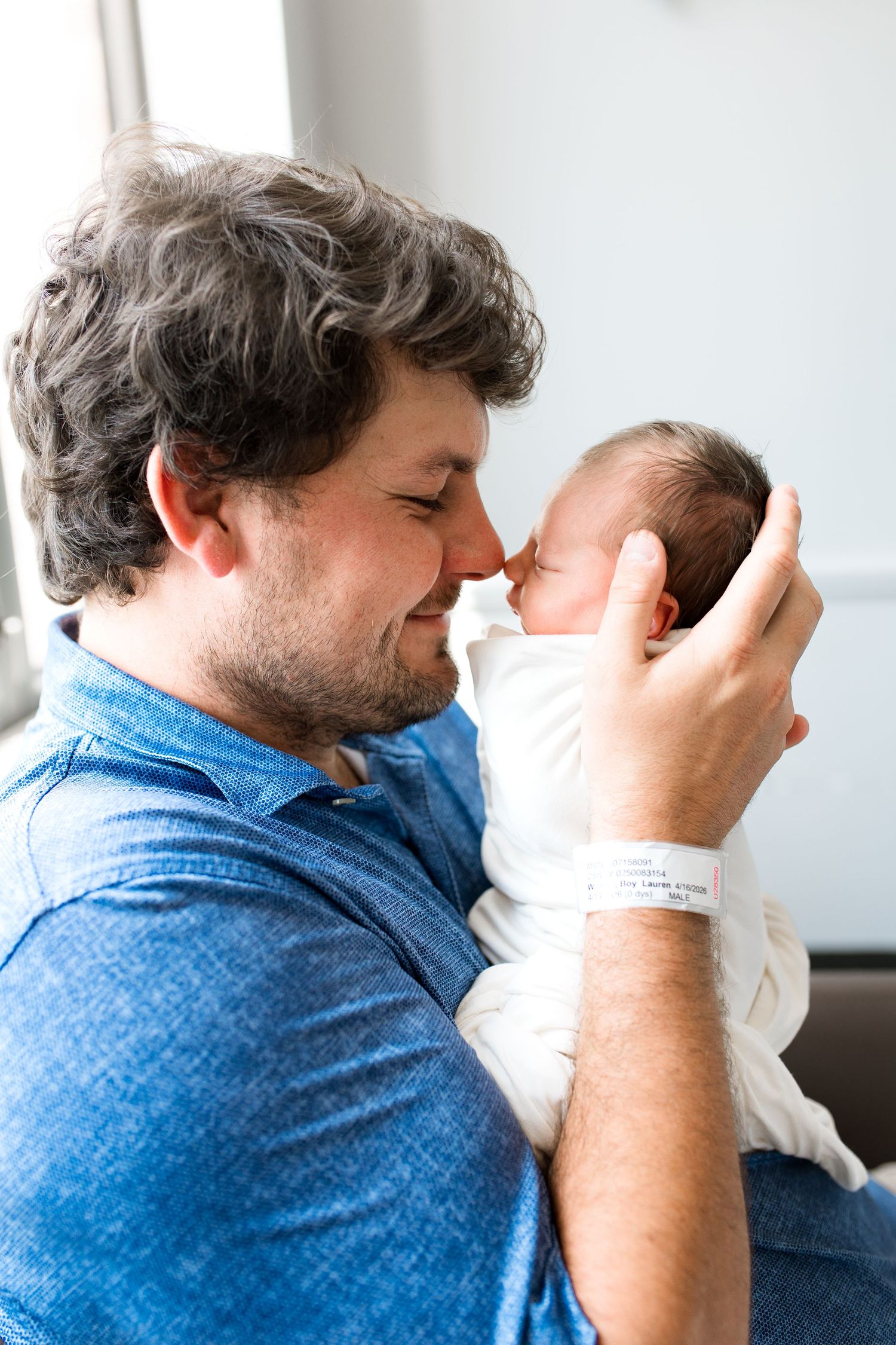 Fresh 48 session with newborn baby boy with Bree Elle Photography. Session was held in Beaumont, TX at St. Elizabeth Hospital.