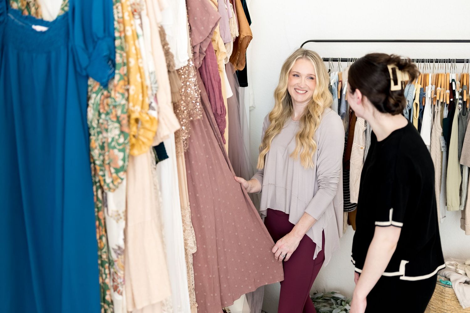 Mother client closet for sessions in Port Neches, TX with Bree Elle Photography.