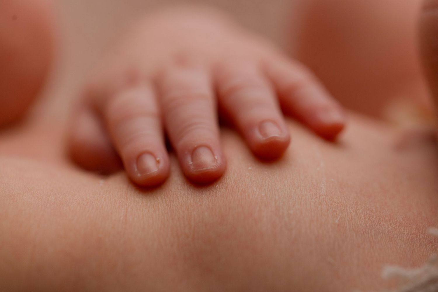 Newborn during session with Bree Elle Photography in Port Neches, TX studio.