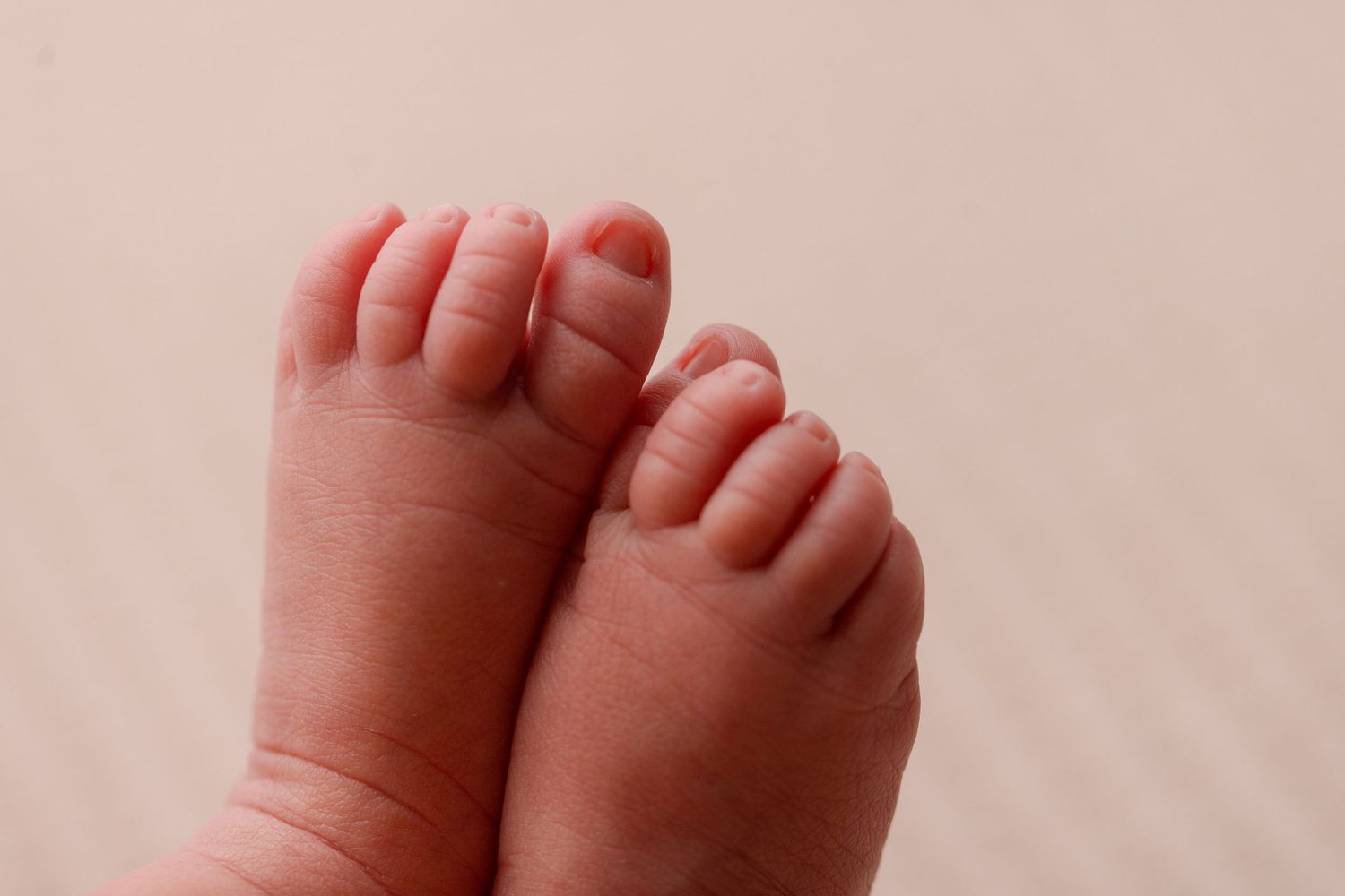 Newborn during session with Bree Elle Photography in Port Neches, TX studio.