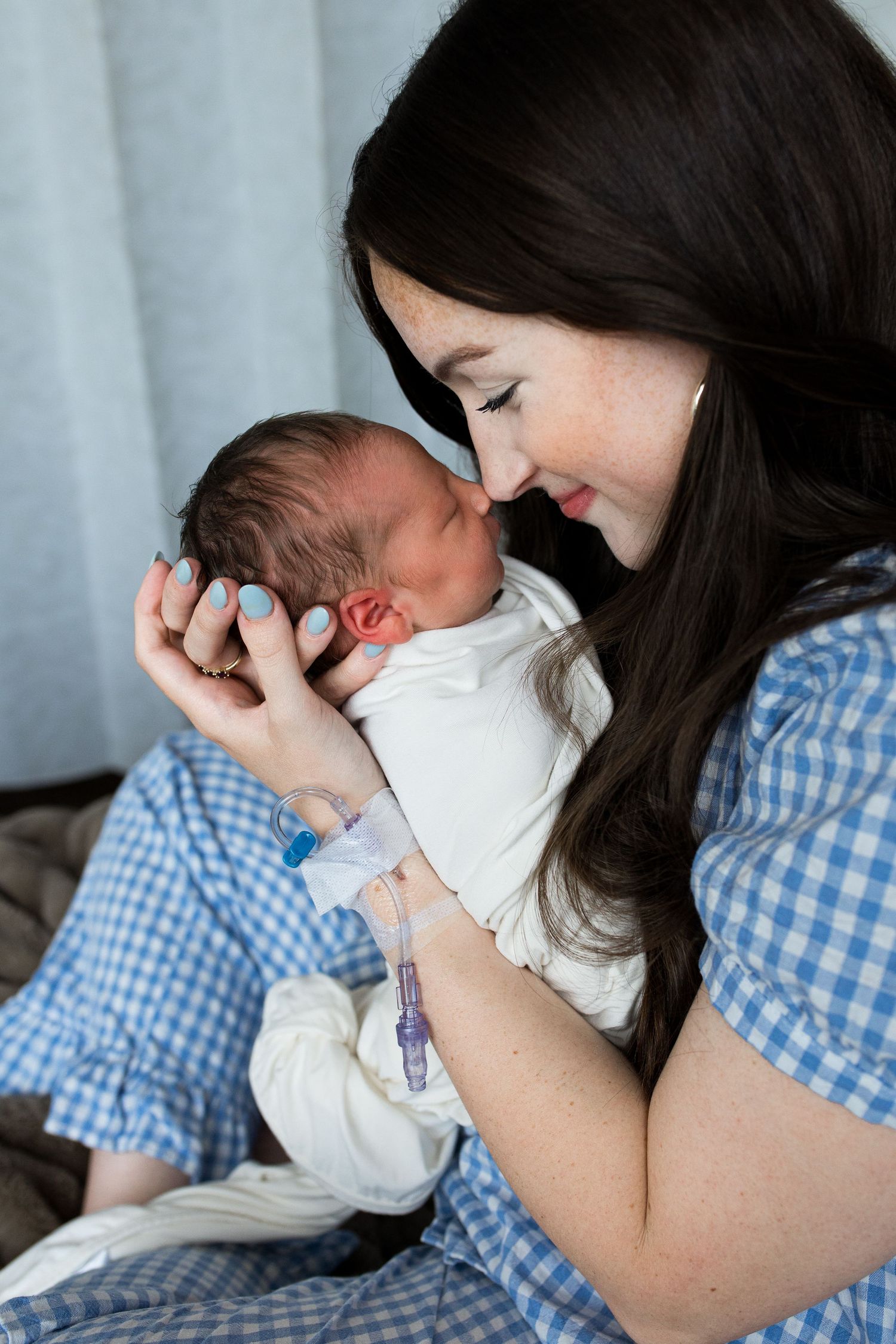 Fresh 48 session with newborn baby boy with Bree Elle Photography. Session was held in Beaumont, TX at St. Elizabeth Hospital.