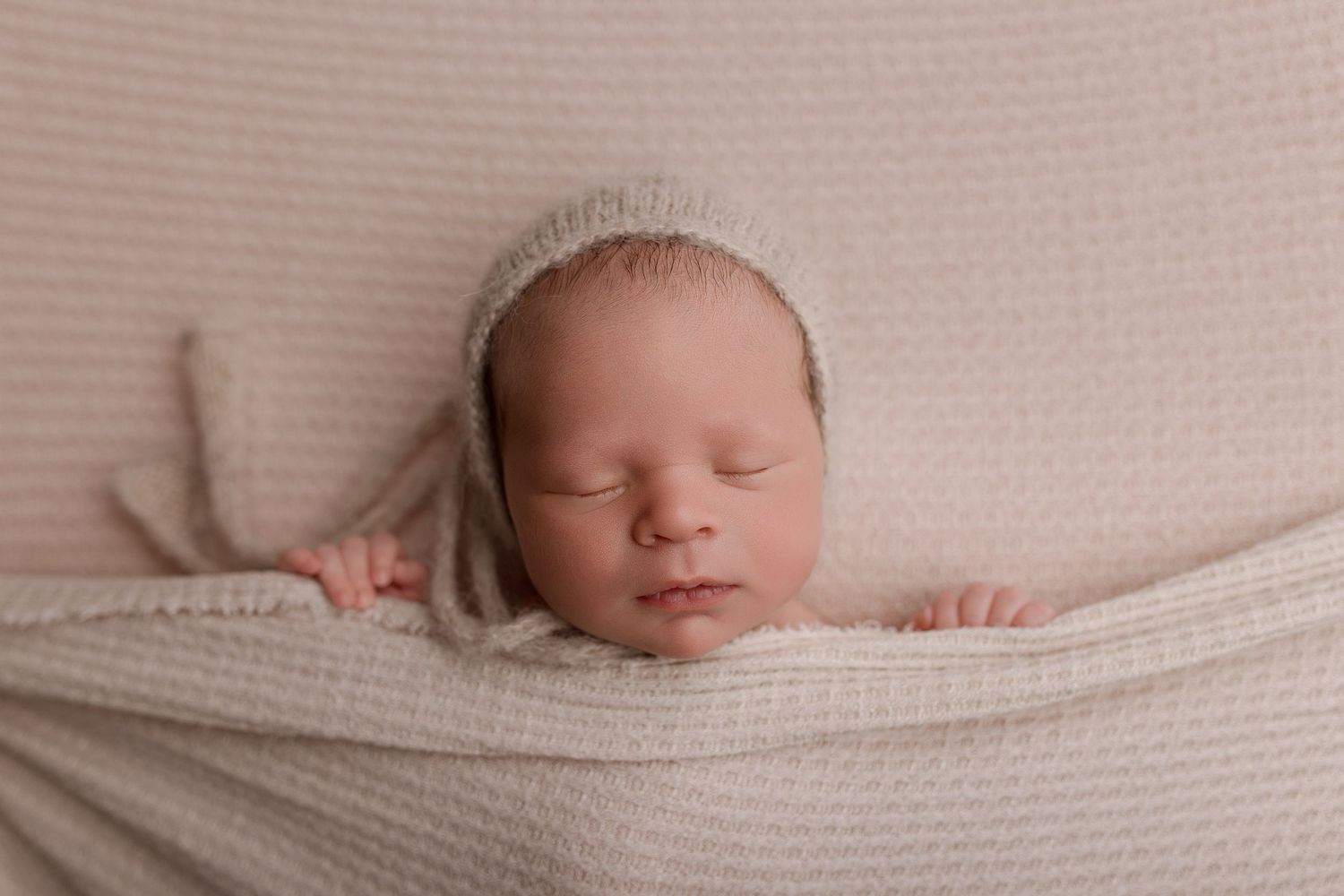 Newborn during a newborn session with Bree Elle Photography in Port Neches, TX.