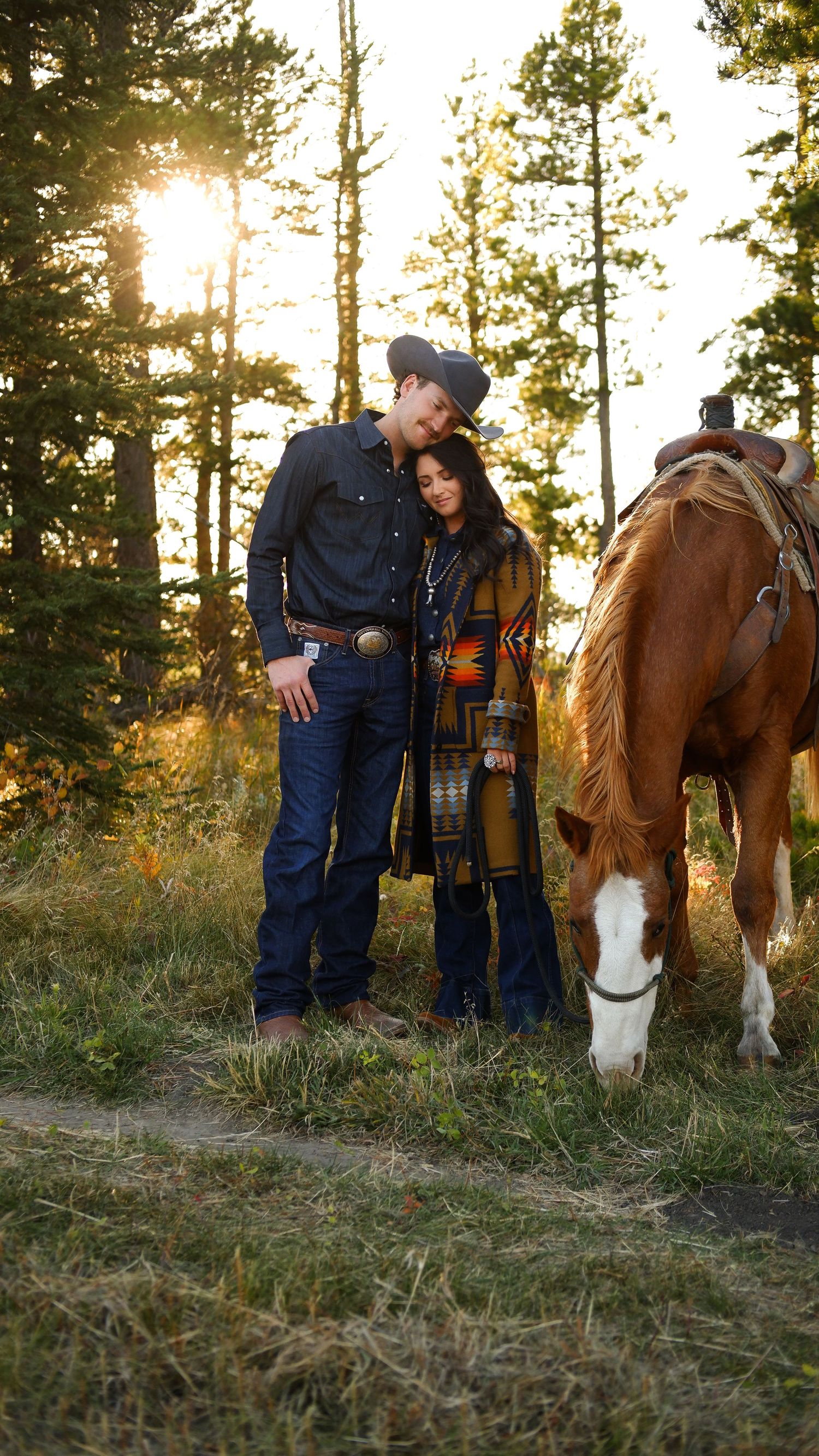 Cowboy couples photoshoot