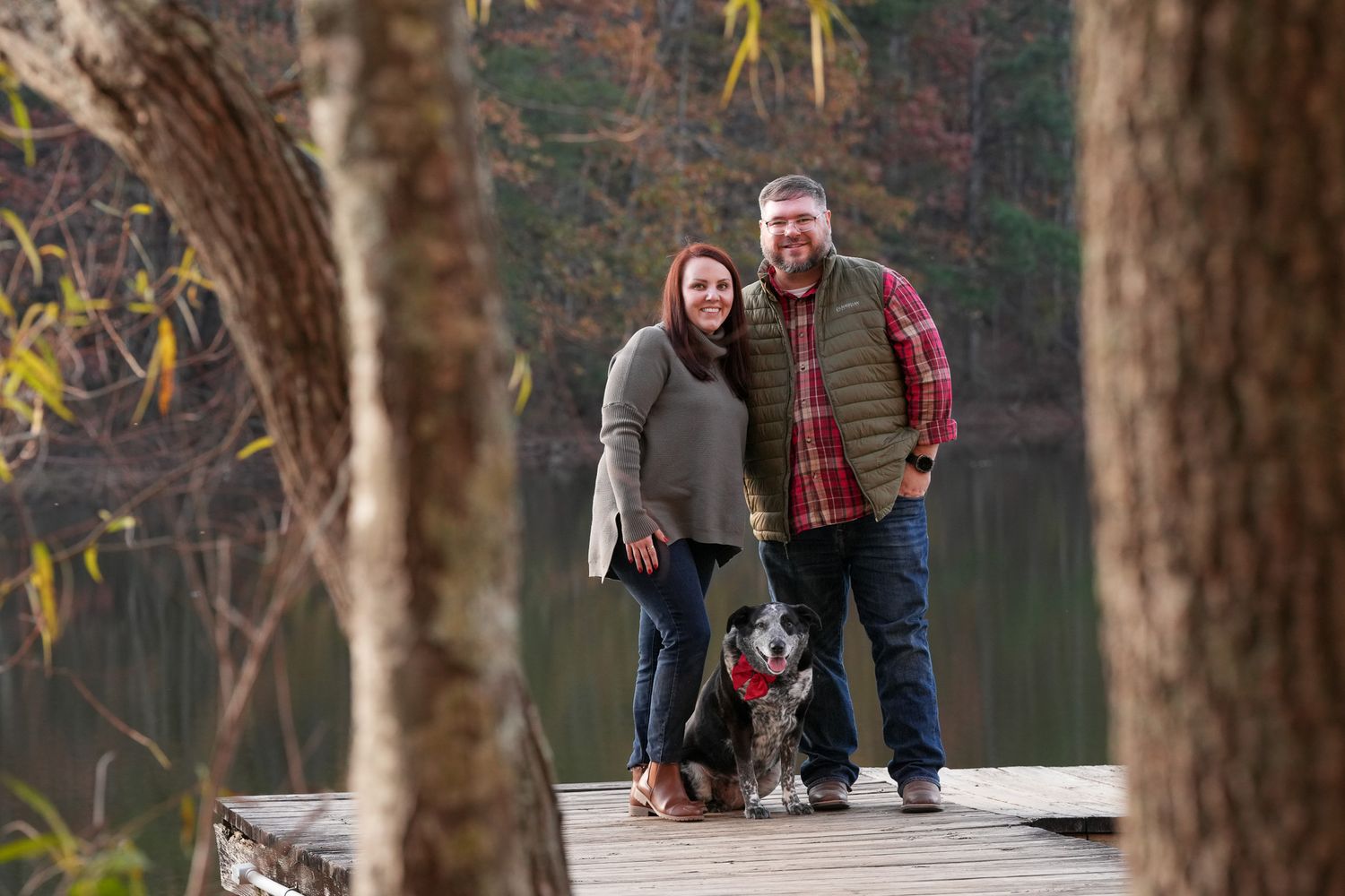 Katie Ziegler Photography. Huntsville, Alabama. Pet and Family Photographer. Fall photos. Australian Cattle Dog, blue Heeler, rescue dog.