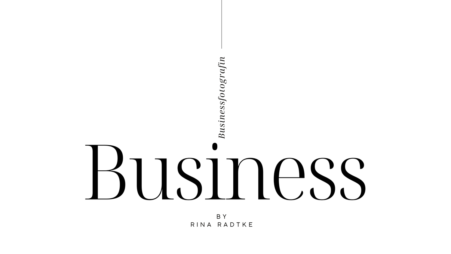 Simple black text reading 'Business' in an elegant serif font against a white background with minimal decoration.