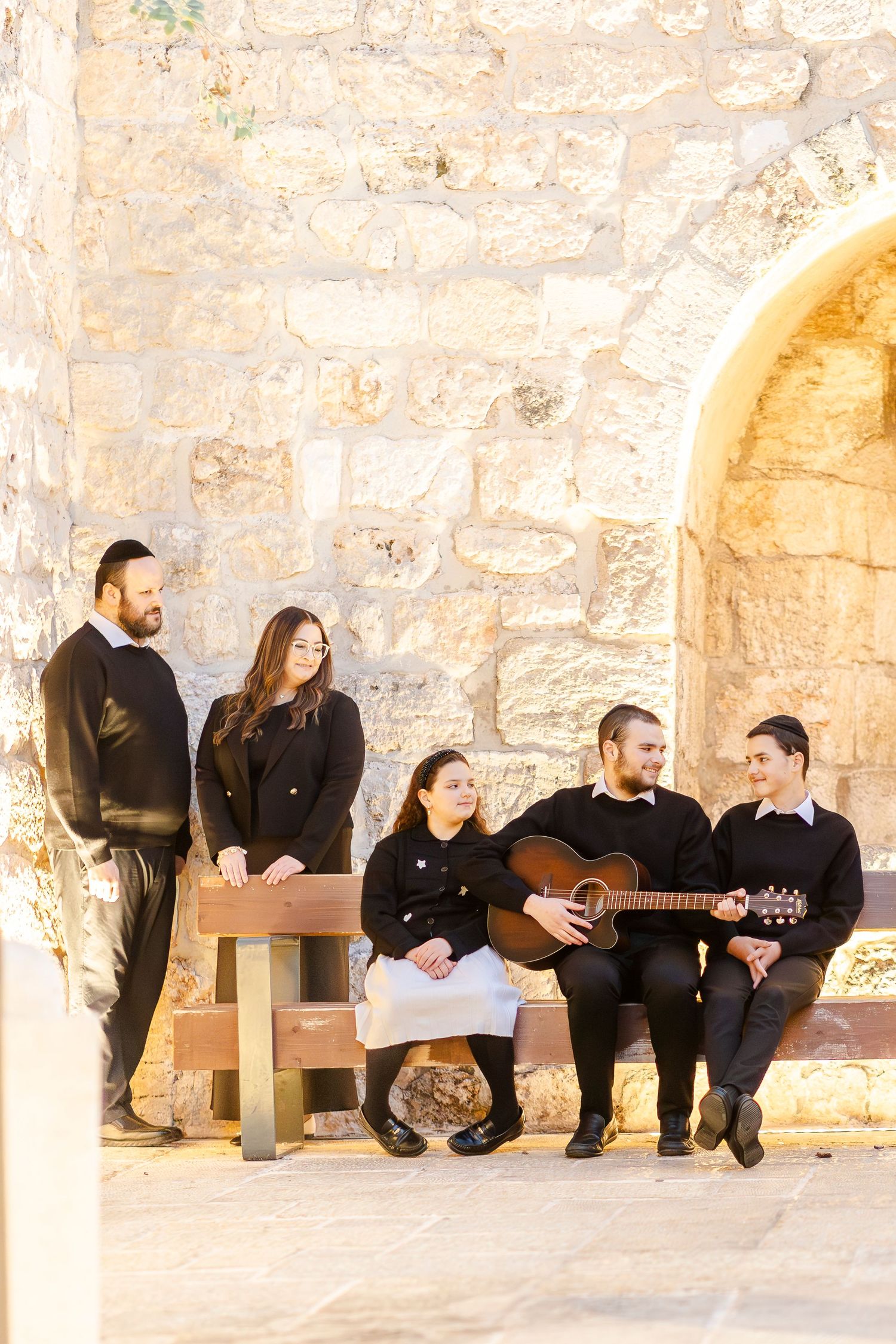 family photoshoot in Jerusalem, old city