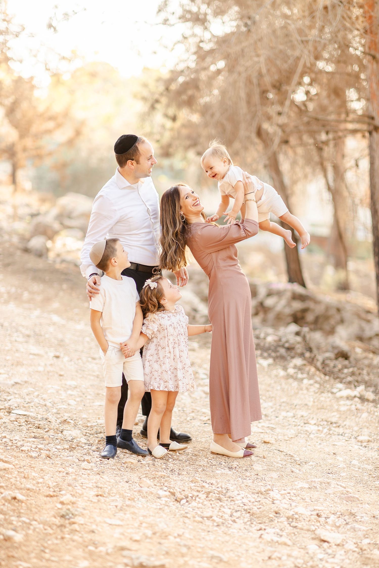 Beautiful golden hour session in Jerusalem